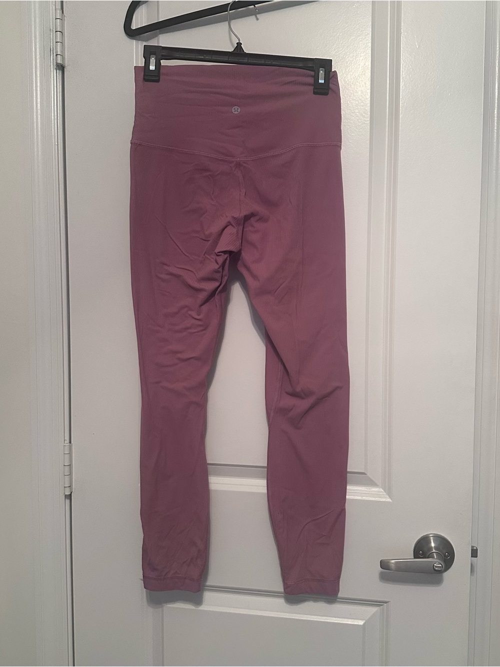 Lululemon Align Ribbed High Rise Leggings Mauve Pink